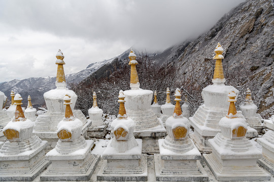 达拉岗布寺塔林