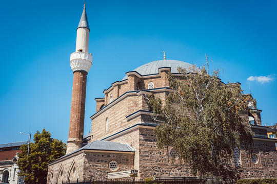 夏末保加利亚索非亚大清真寺