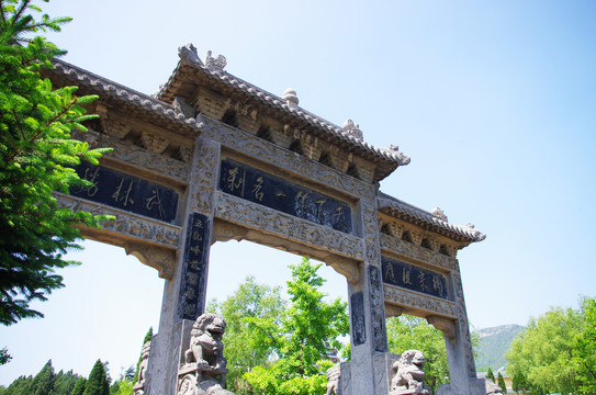 河南登封少林寺景区