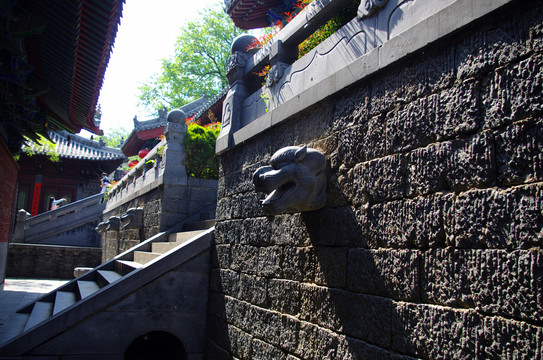 河南登封少林寺景区建筑