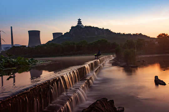 永定河畔