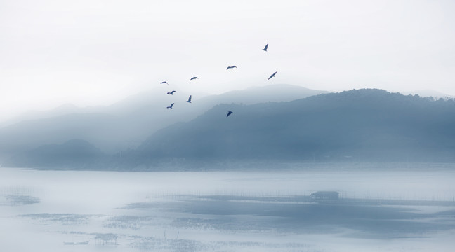 水墨山水