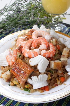 海鲜炒饭