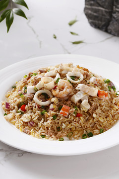 海鲜炒饭