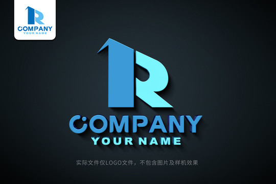 R字母LR标志