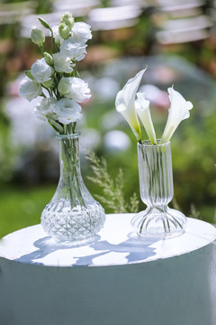 婚礼现场花瓶