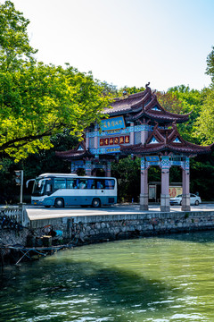 江苏无锡蠡湖国家湿地公园宝界桥