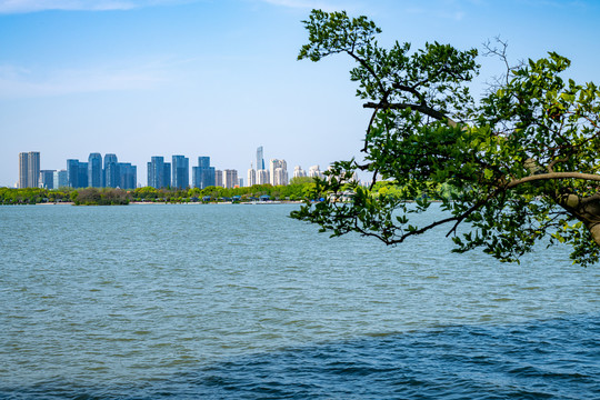 江苏无锡太湖蠡湖鼋头渚风景区