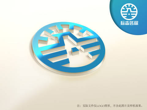 鹰logo圆形logo