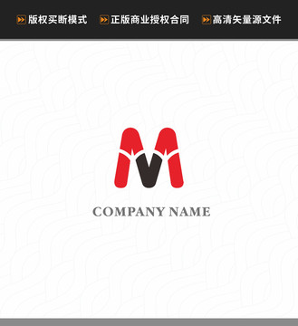 Mlogo字母MV