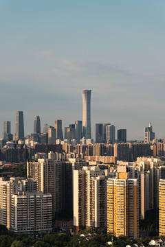 北京城市建筑高楼林立