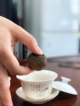 小青柑茶叶