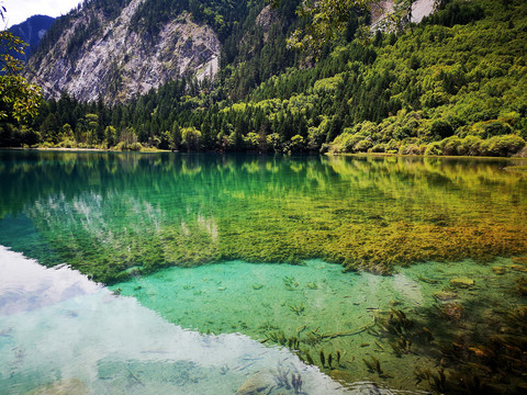 高山湖泊