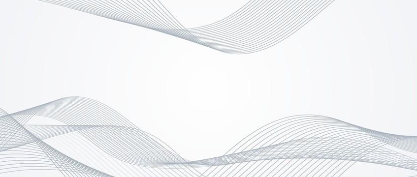 白色动感科技抽象曲线线条背景