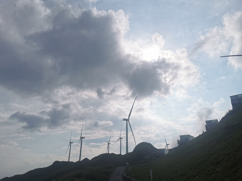 大风车风力发电