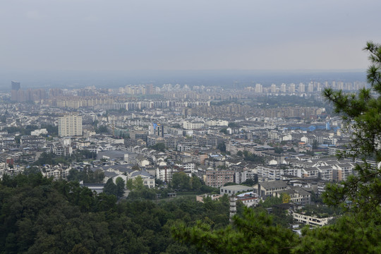 都江堰城区