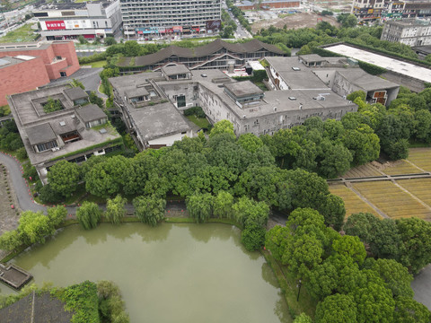 中国美术学院象山校区航拍