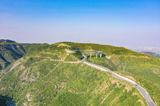 太原天龙山网红桥