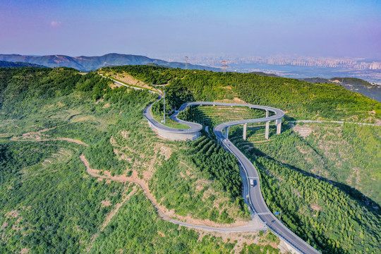 太原天龙山网红桥