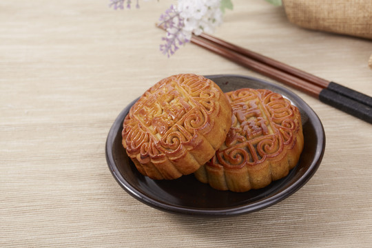 广式中秋月饼