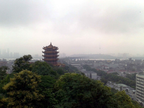 黄鹤楼之远眺