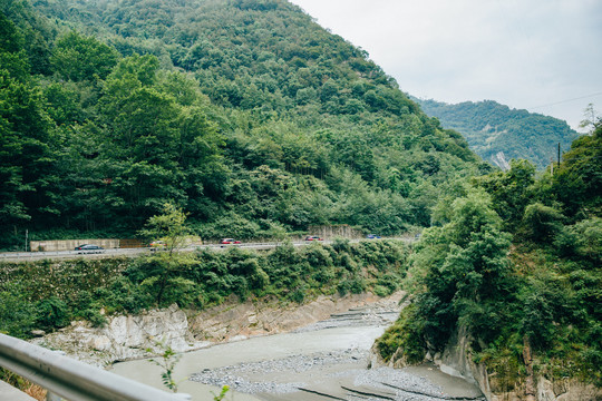 四川绵阳汶川高山风光