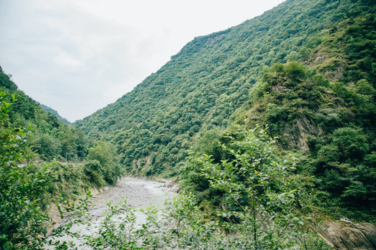 四川绵阳汶川高山风光