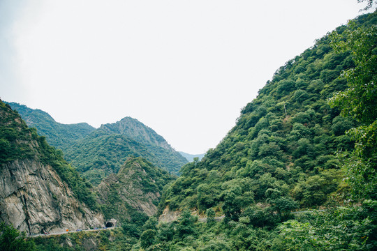 四川绵阳汶川高山风光