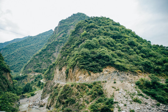 四川绵阳汶川高山风光