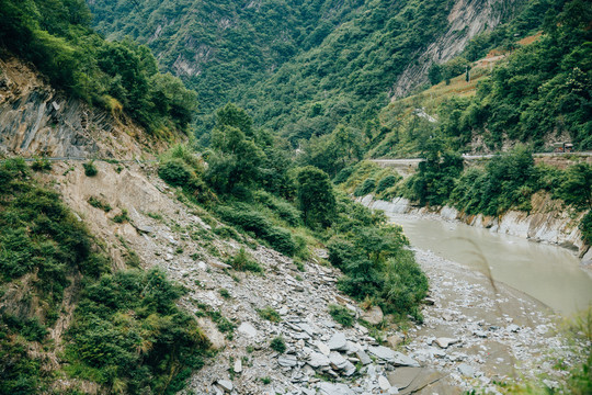 四川绵阳汶川高山风光