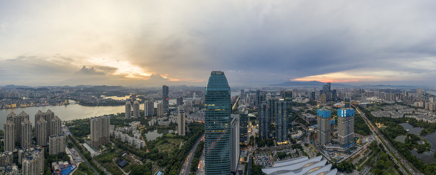 惠城区CBD全景图