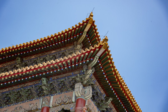 北京故宫一角