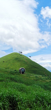 武功山小山丘