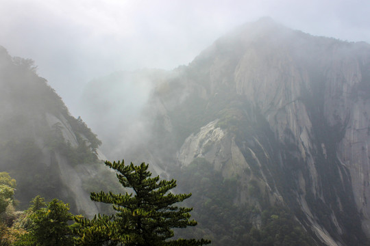 陕西华山