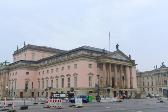 德国柏林国家歌剧院建筑外景