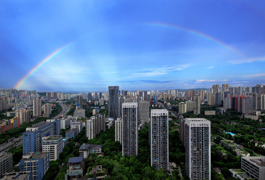 彩虹耀重庆两江新区