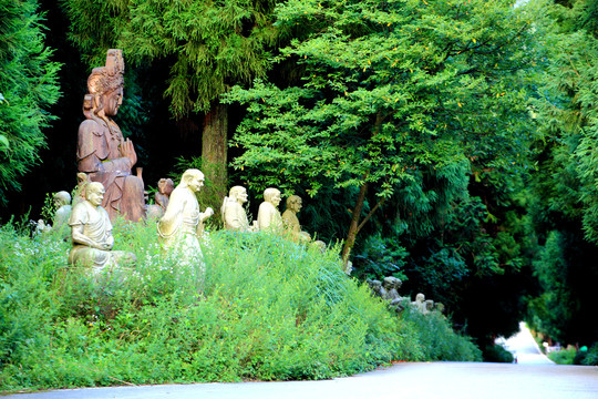 武陵山禅院佛像