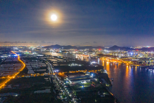 中山市火炬开发区夜景