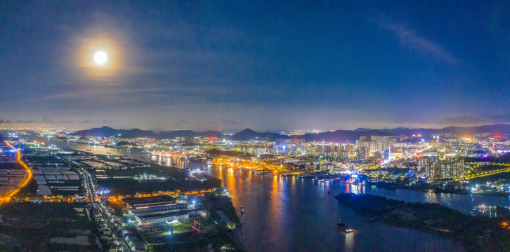 中山市火炬开发区夜景