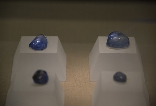 中国陕西历史博物馆蓝宝石