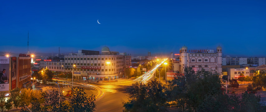 吐鲁番市夜景