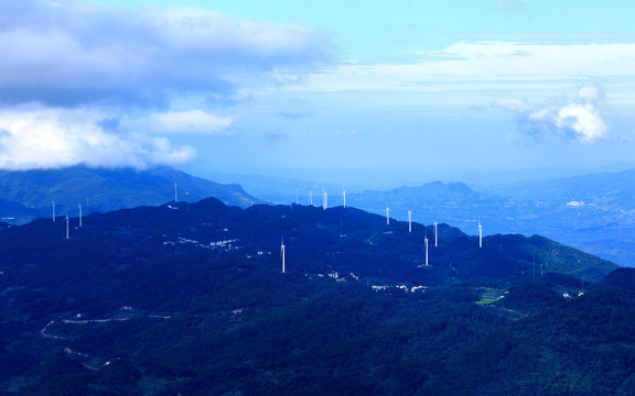 武陵山风力发电