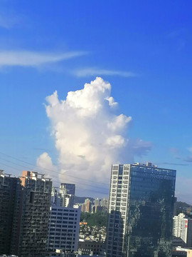 蓝天白云