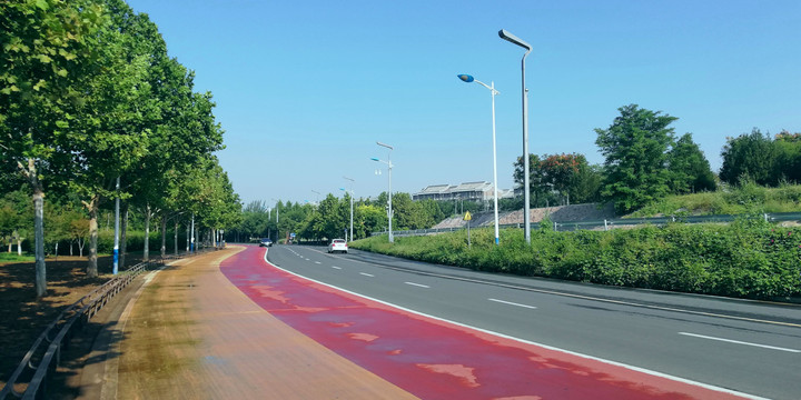 滹沱河景区景观大道