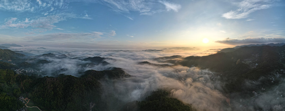 寻阳村云海