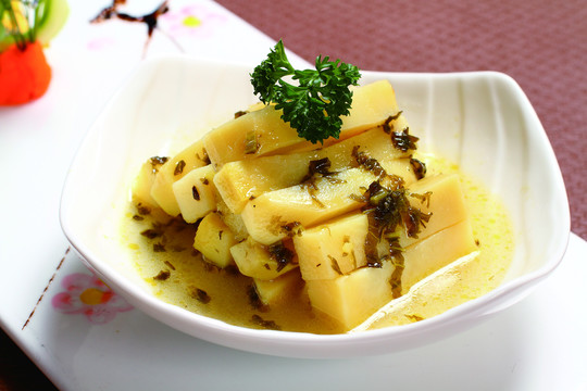 金汤米豆腐