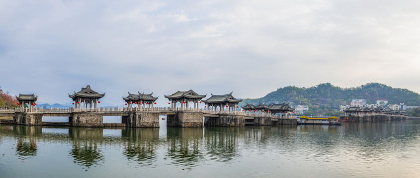 潮州广济桥高清全景