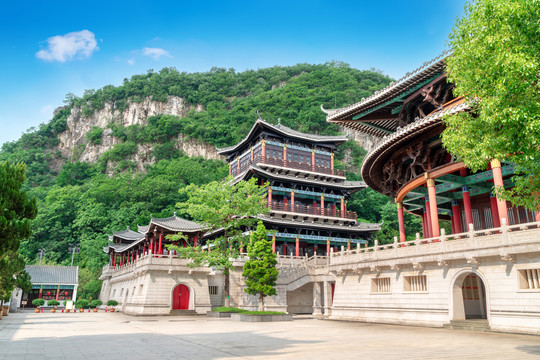 广西柳州文庙古建筑