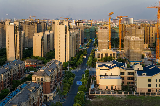 小区内景