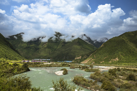西藏的山川田园22